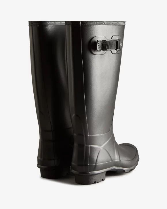 Hunter-Women's Huntress Wide Leg Rain Boots-Black